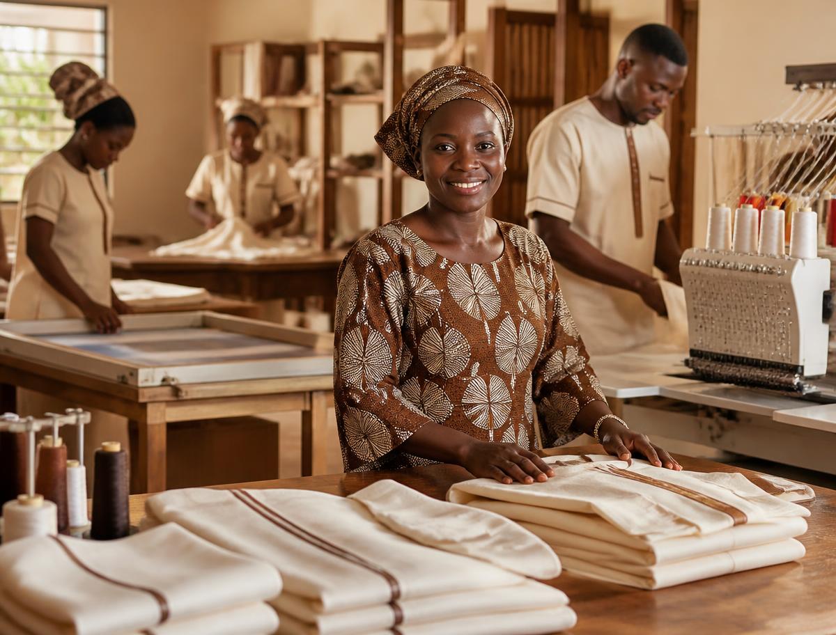Boman atelier finishing uniforms